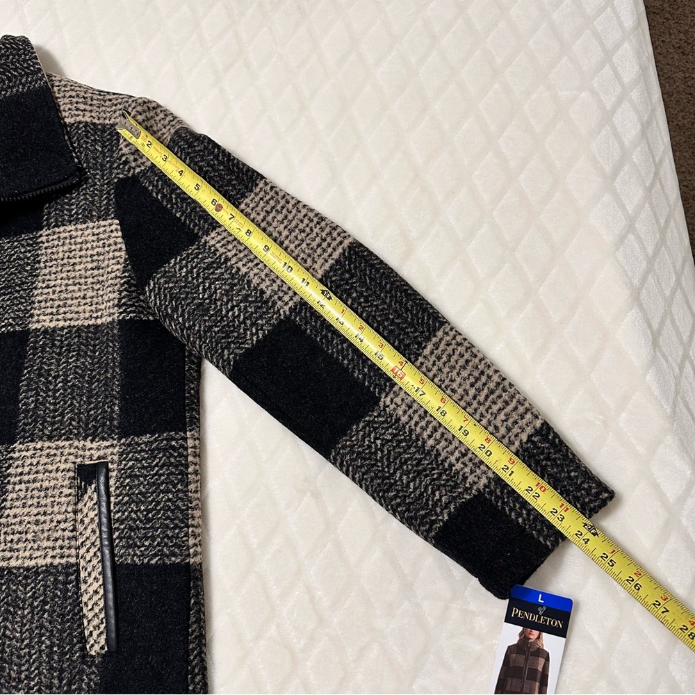 Pendleton Wool Blend Plaid Walker Jacket Coat NWT… - image 7
